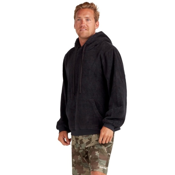 Dakine Other - Dakine Apresurf Quick Dry Toweling Surf Hoodie Men's Size M Black Cotton, NWT